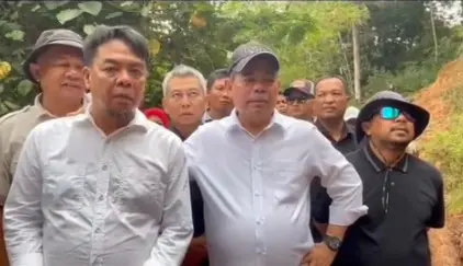 Gerak Cepat! Bupati Bursah Tinjau Kekeringan Pajar Bulan, Infrastruktur Air Ditargetkan 2027