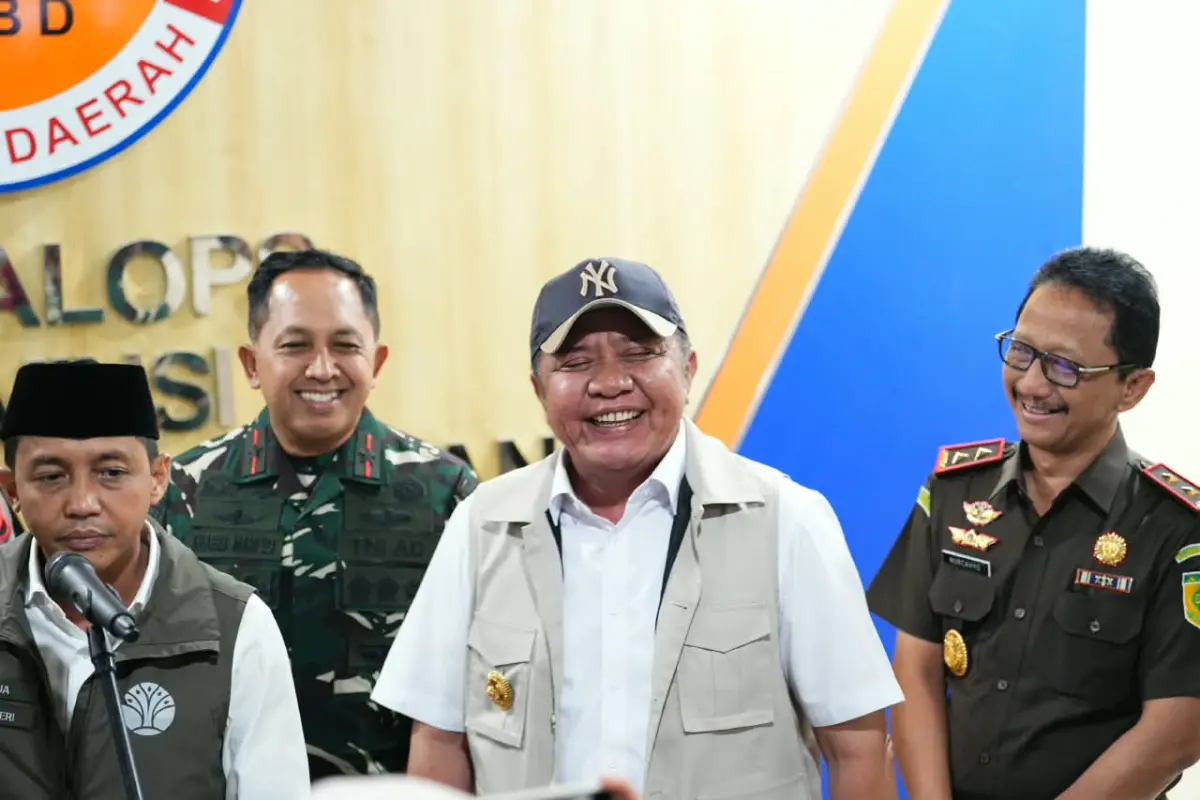 Herman Deru Perkuat Penanganan Karhutla Sumsel, Menhut dan Kepala BNPB Beri Apresiasi