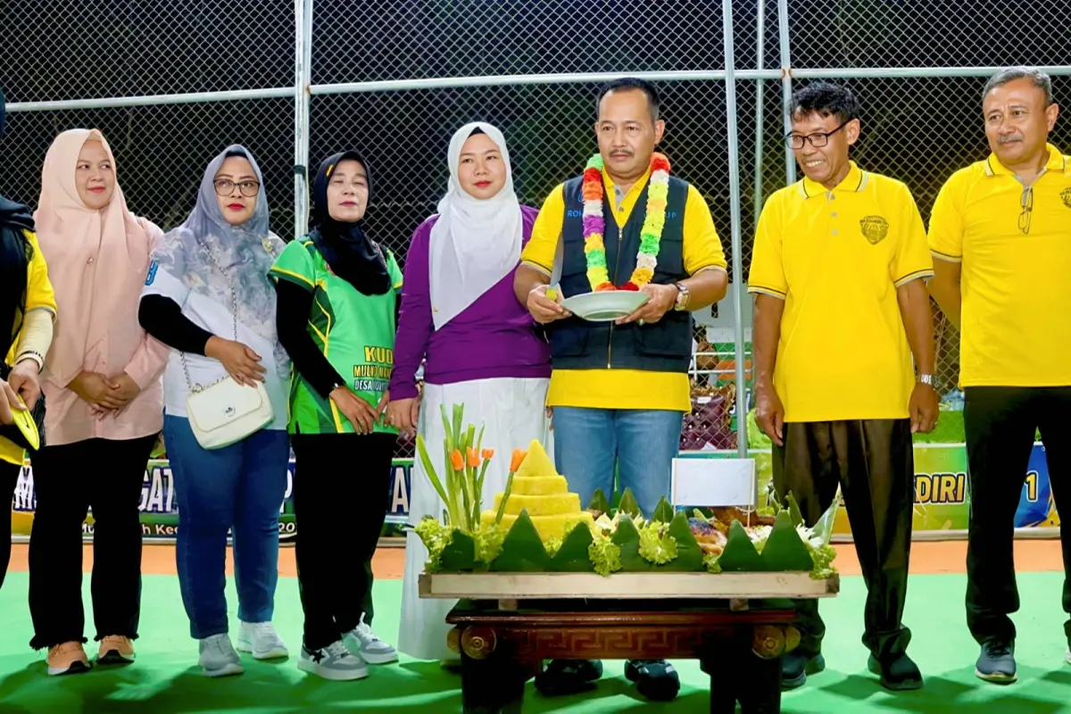 Wakil Bupati Muba Resmi Buka Turnamen Voli KUD Mulyo Mandiri Cup 2026 dan Gelanggang Olahraga Desa Mulyo Asih